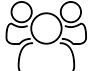 icon with group of people