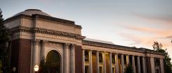 Memorial Union at sunset