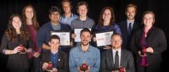OMN students with their Apple awards
